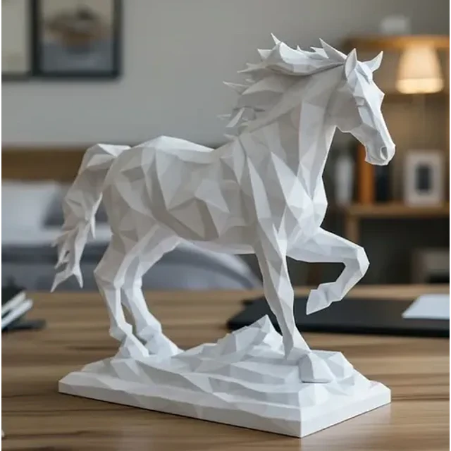 Escultura Decorativa Prints Patro-  Año Del Caballo