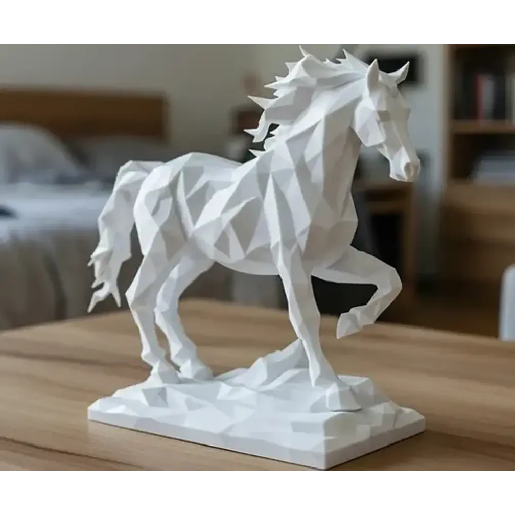 Escultura Decorativa Prints Patro-  Año Del Caballo 6