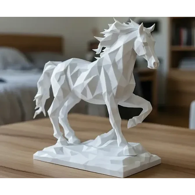 Escultura Decorativa Prints Patro-  Año Del Caballo 6