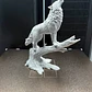 Escultura Decorativa Prints Patro-  Lobo Aullando - Miniatura 2