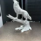 Escultura Decorativa Prints Patro-  Lobo Aullando - Miniatura 3