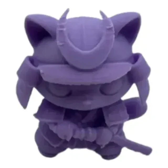 Figura Decorativa Prints Patro- Gatito Samurái
