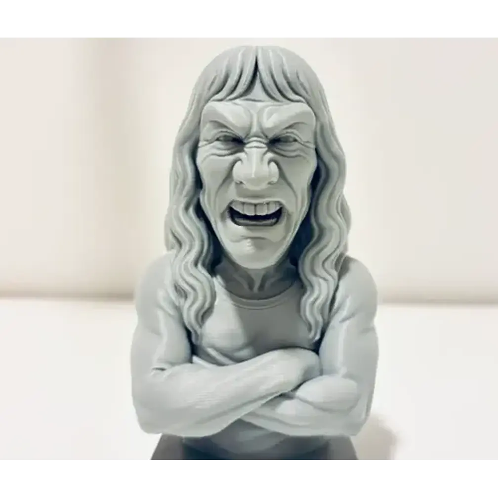 Escultura Decorativa Prints Patro- Busto Steve Harris V2 2