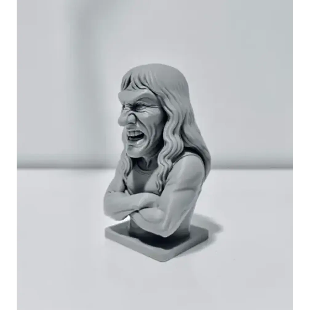 Escultura Decorativa Prints Patro- Busto Steve Harris V2 3