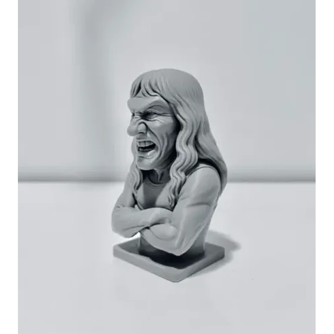 Escultura Decorativa Prints Patro- Busto Steve Harris V2 3