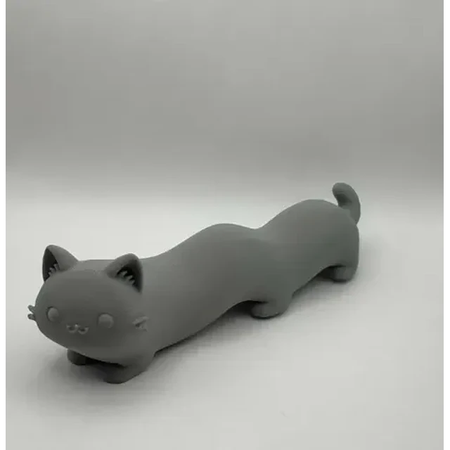 Figura Decorativa Prints Patro-  Gato Largo Ondulado