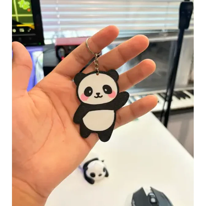 Llavero De Panda Tierno 2
