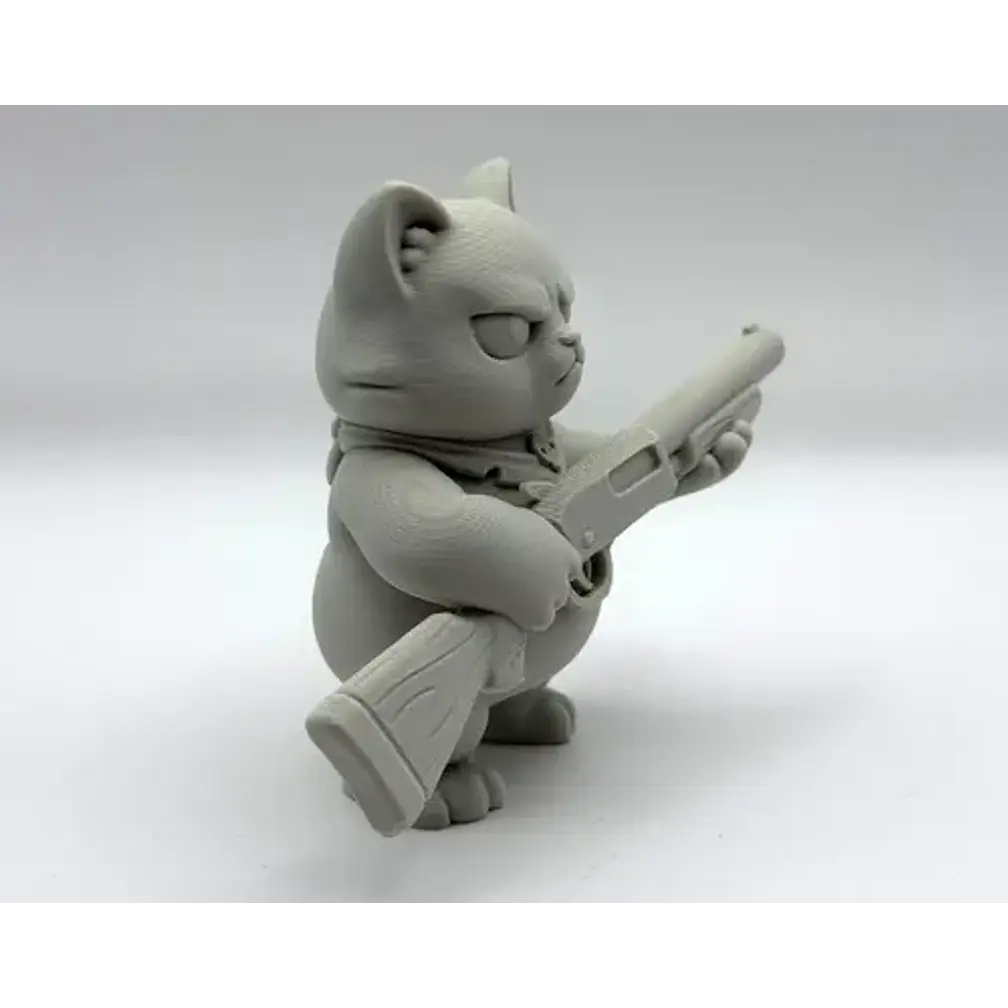 Escultura Decorativa- Gato Escopeta 2