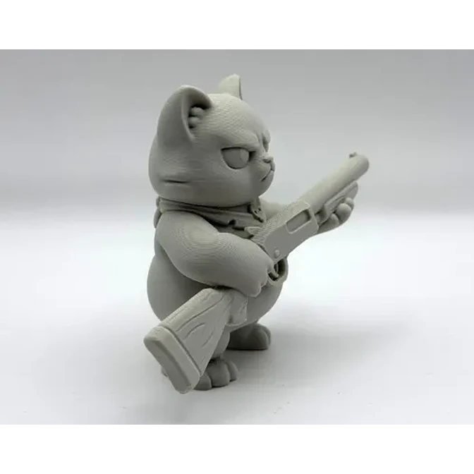 Escultura Decorativa- Gato Escopeta 2