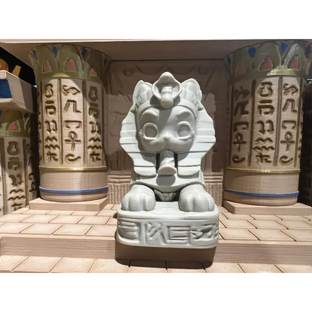 Figura Decorativa De La Estatua Del Gato Esfinge