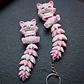 Llavero De Gato Flexible (pack 2) - Miniatura 2