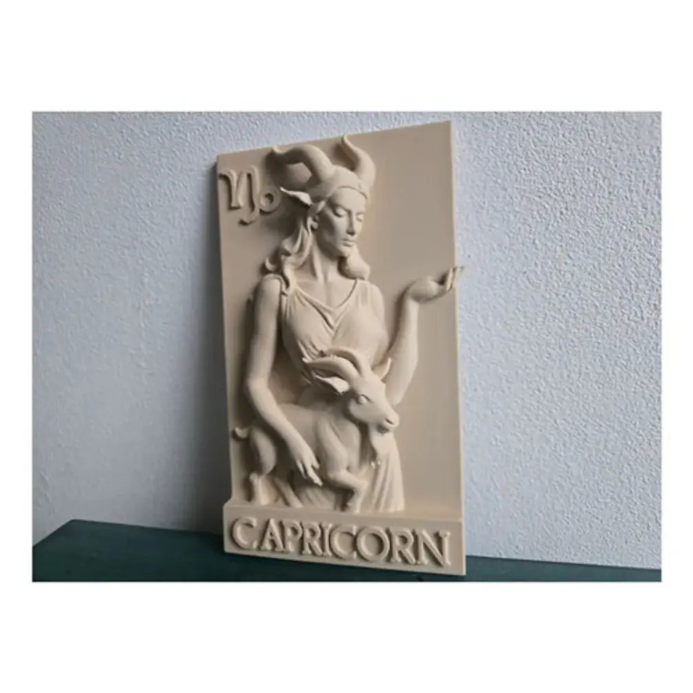 Figura Decorativa De Mujer Capricornio - Signo Zodiacal 2