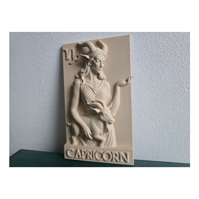 Figura Decorativa De Mujer Capricornio - Signo Zodiacal