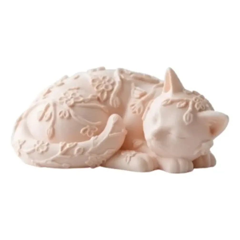 Escultura Decorativa- Gato Sakura 1