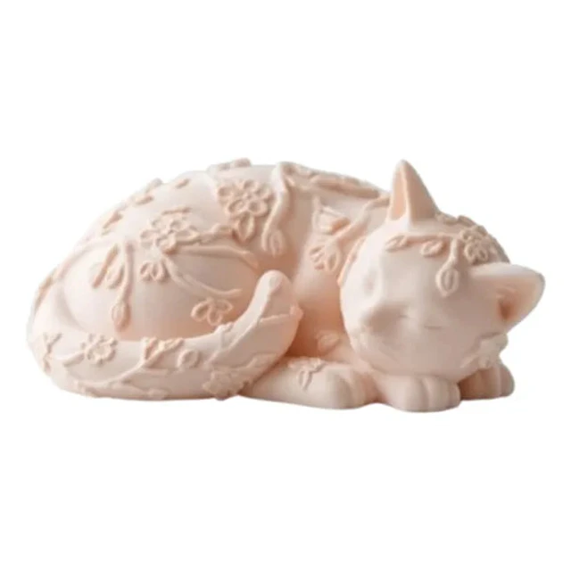Escultura Decorativa- Gato Sakura