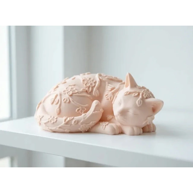 Escultura Decorativa- Gato Sakura