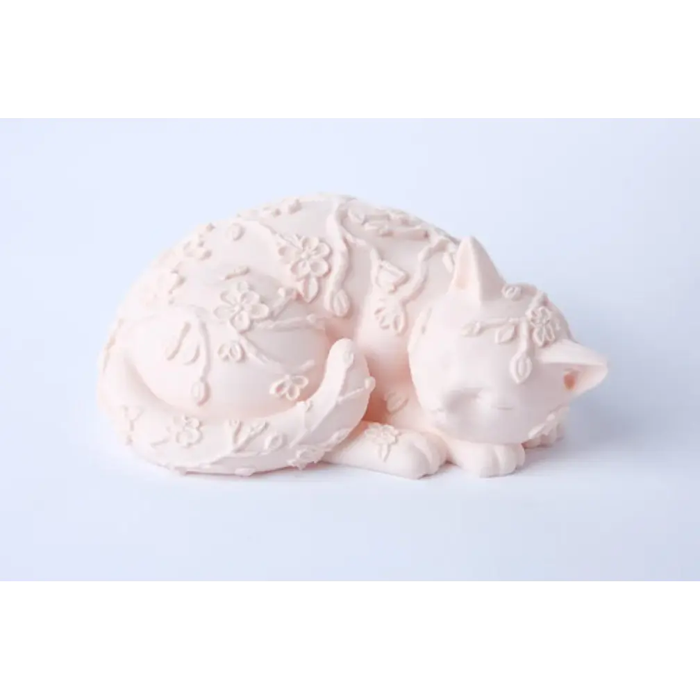 Escultura Decorativa- Gato Sakura 3