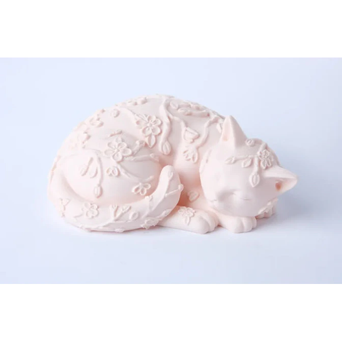 Escultura Decorativa- Gato Sakura 3