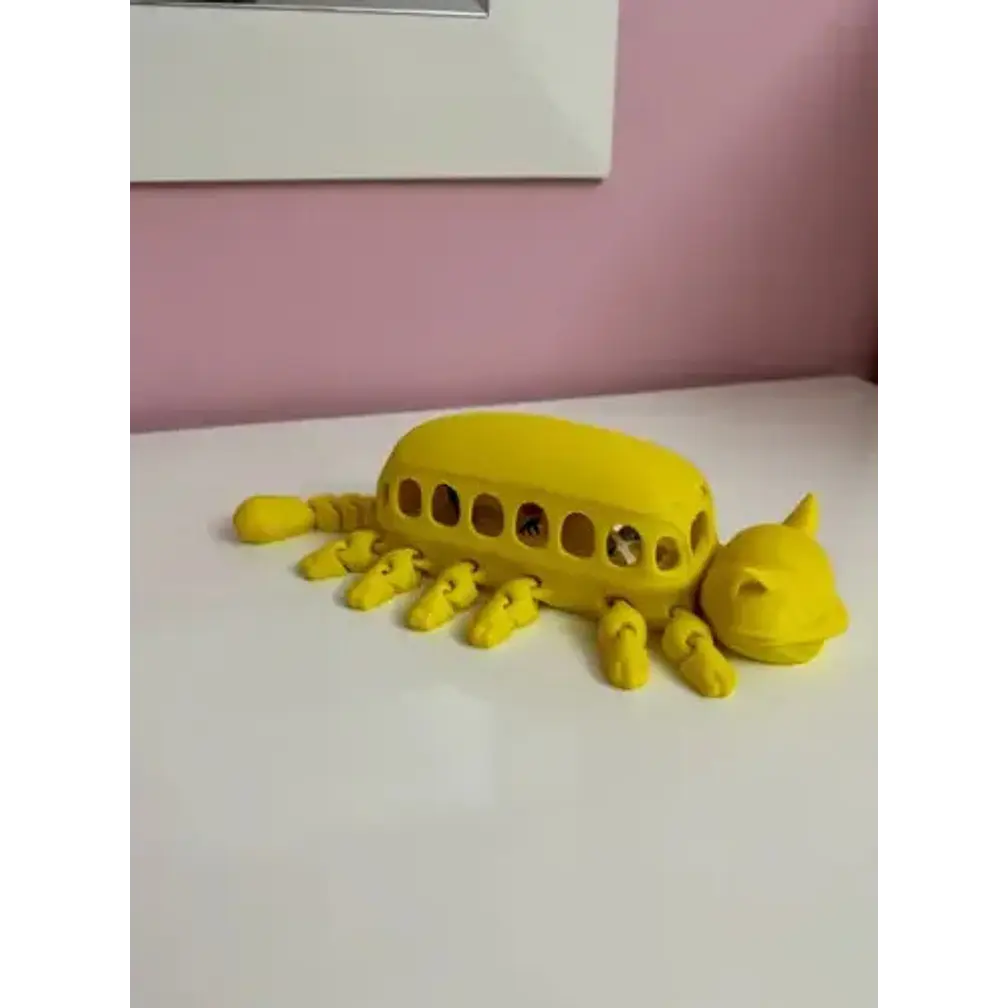 Gatobús Totoro Articulado En 3d 2