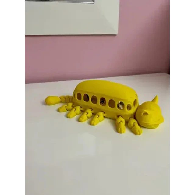 Gatobús Totoro Articulado En 3d