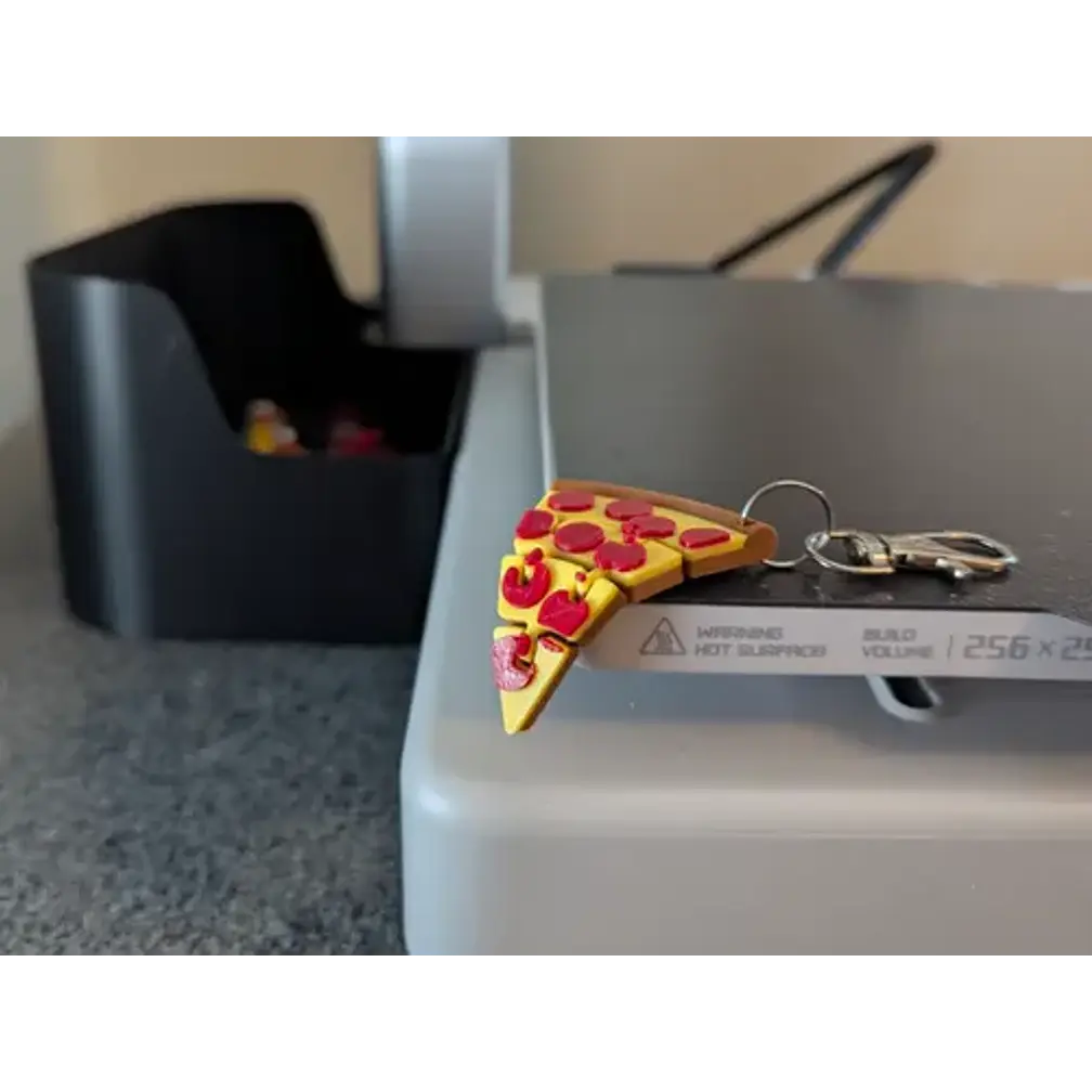 Llavero Pizza Flexible 2