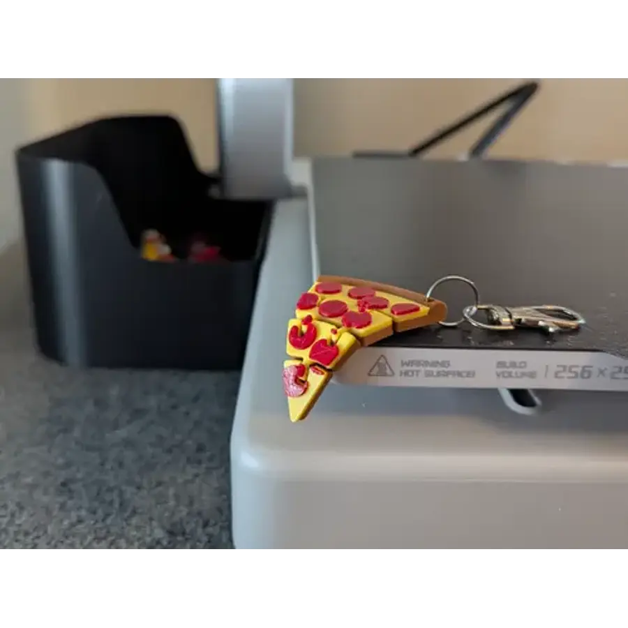 Llavero Pizza Flexible