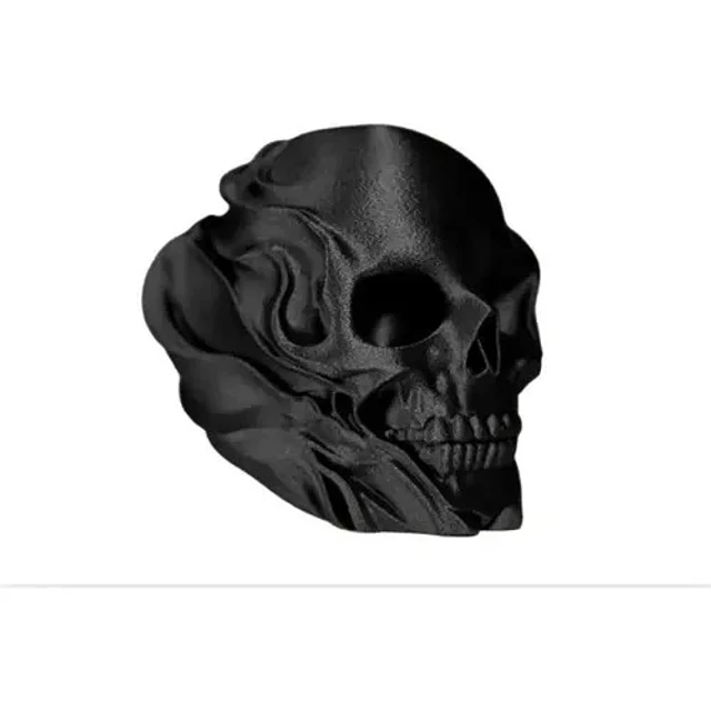Figura Decorativa De Calavera Moderna