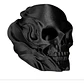 Figura Decorativa De Calavera Moderna - Miniatura 1