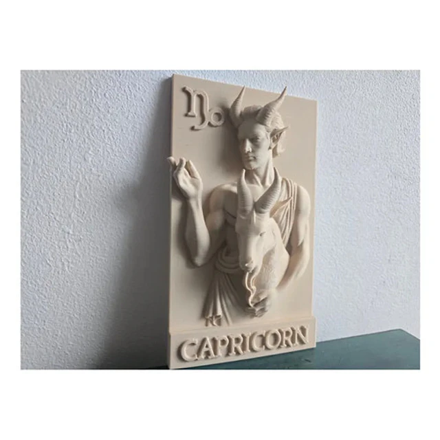 Figura Decorativa De Hombre Capricornio - Signo Zodiacal