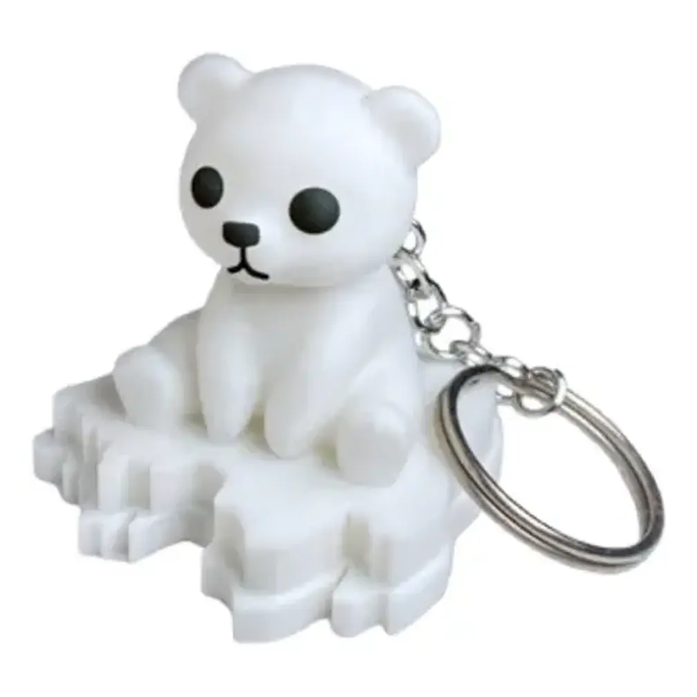 Llavero De Oso Polar Rudo 1