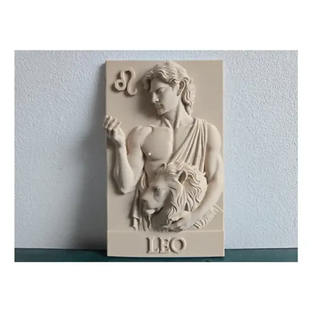 Figura Decorativa De Hombre Leo - Signo Del Zodíaco 1