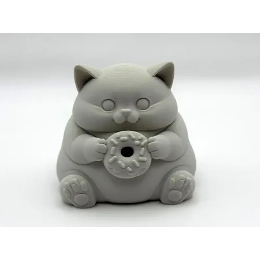 Escultura Decorativa- Gato Gordito Donut