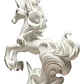 Escultura Elegante De Unicornio - Figura Decorativa - Miniatura 1