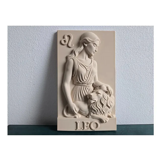 Figura Decorativa De Mujer Leo - Signo Del Zodíaco