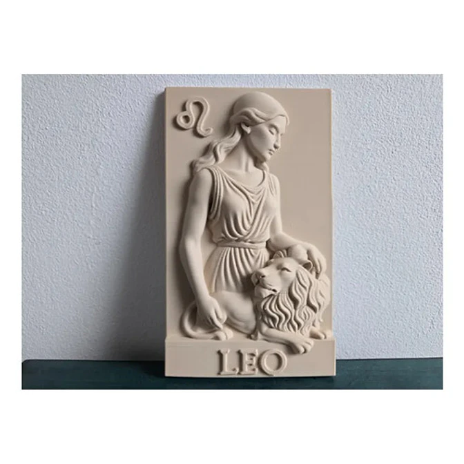Figura Decorativa De Mujer Leo - Signo Del Zodíaco 1