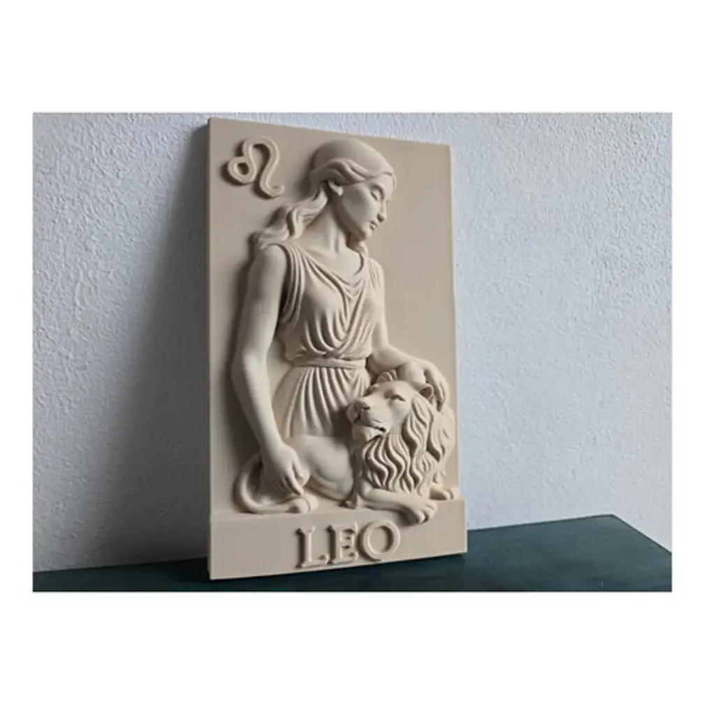 Figura Decorativa De Mujer Leo - Signo Del Zodíaco 2