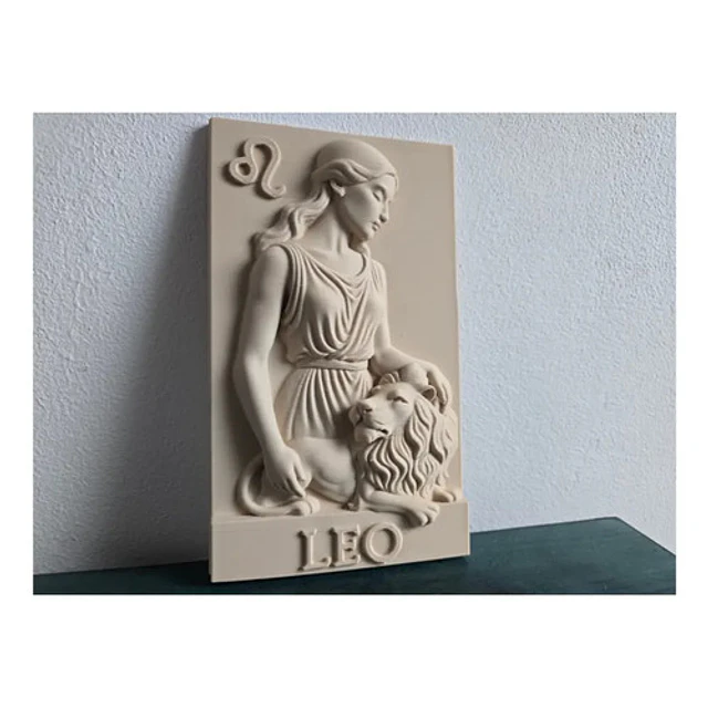 Figura Decorativa De Mujer Leo - Signo Del Zodíaco