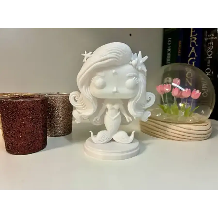 Figura Decorativa De Sirena