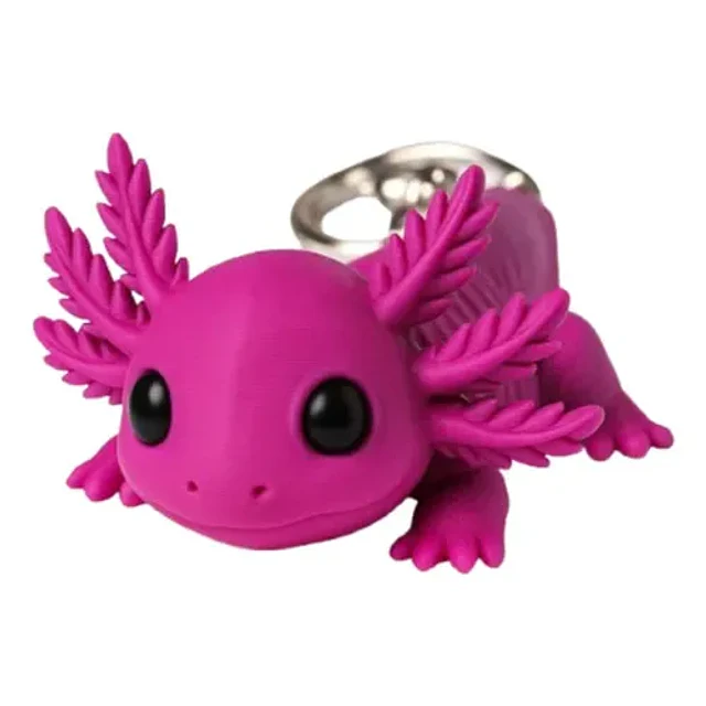 Llavero Axolotl Articulado