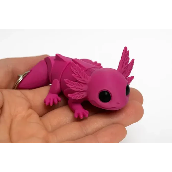 Llavero Axolotl Articulado 2
