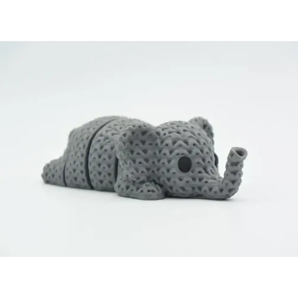 Llavero Elefante Tejido Articulado 4