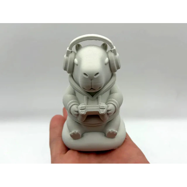 Escultura Decorativa- Capibara Gamer