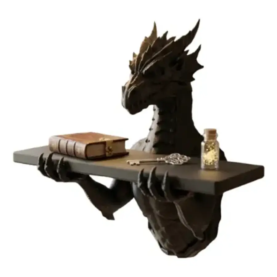 Estantería De Pared- Dragón Guardián