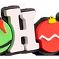 Adornos - Letreros Navideños Ho Ho Ho - Miniatura 1