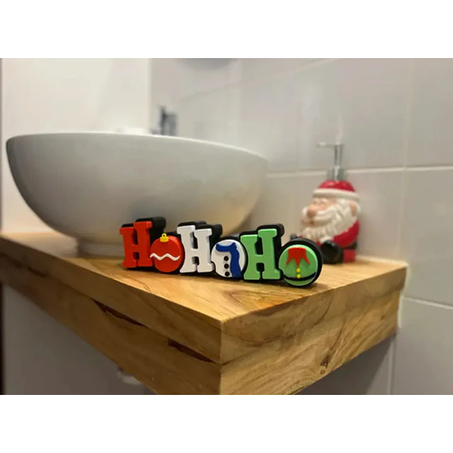 Adornos - Letreros Navideños Ho Ho Ho
