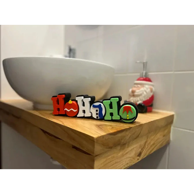 Adornos - Letreros Navideños Ho Ho Ho 2