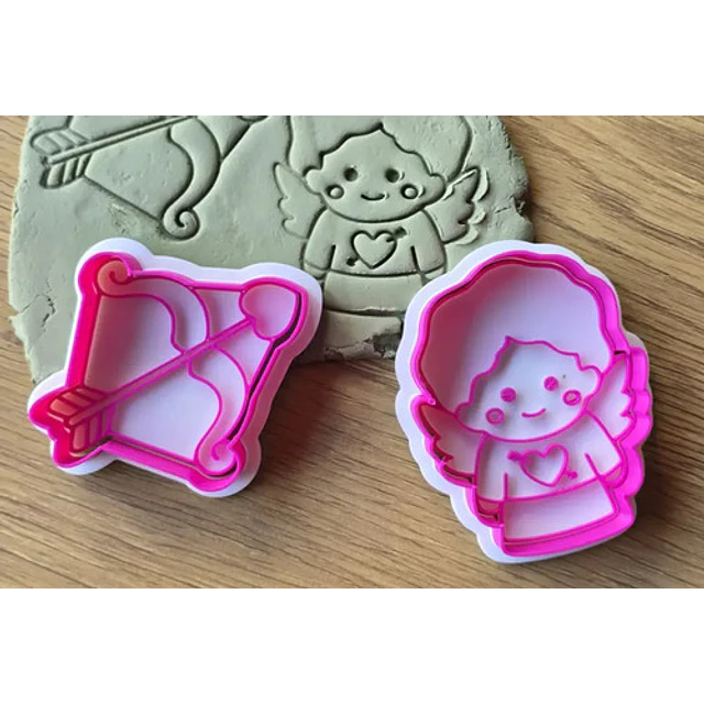 Cortadores Y Sellos De Galletas San Valentín