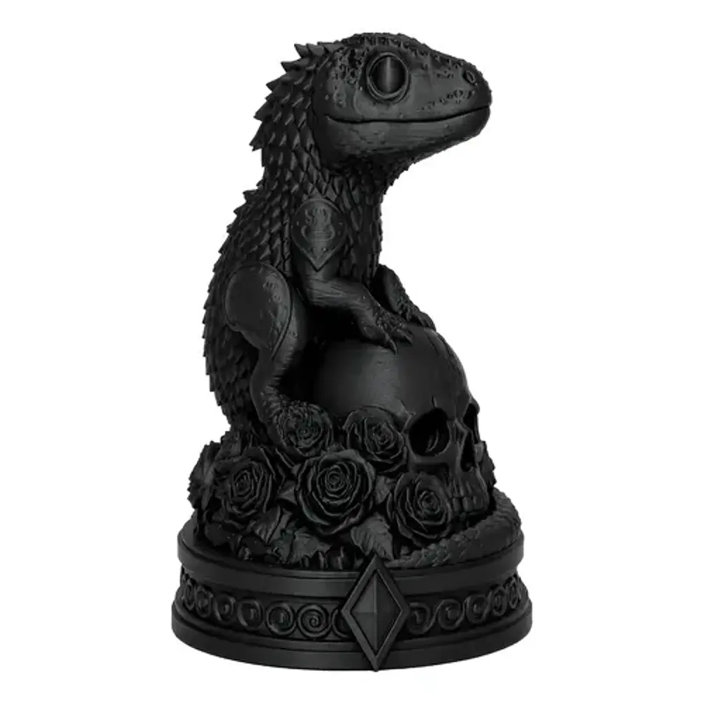 Escultura Elegante De Animales Necros De Prints Patro 1