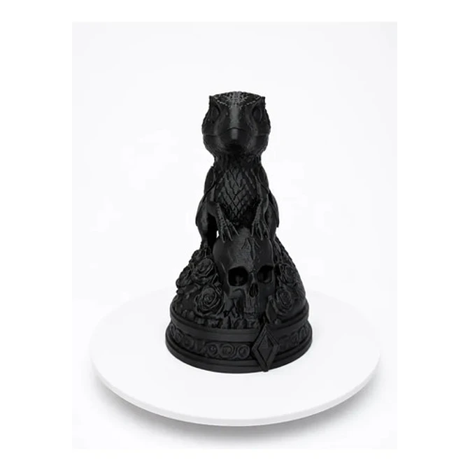 Escultura Elegante De Animales Necros De Prints Patro 2