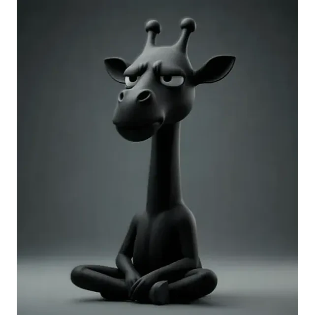 Figura Decorativa Prints Patro- Jirafa Zen